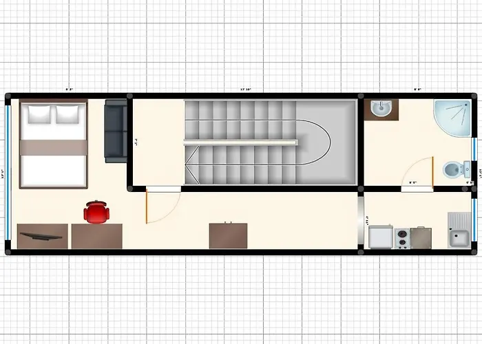 Apartment Cloud No 5 Generous Space N Quiet Heart Bkk *